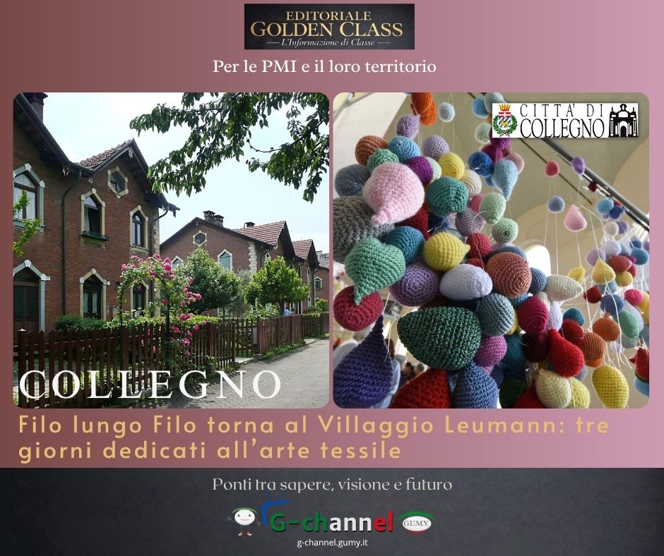 Filo lungo Filo torna al Villaggio Leumann: tre giorni dedicati all’arte tessile